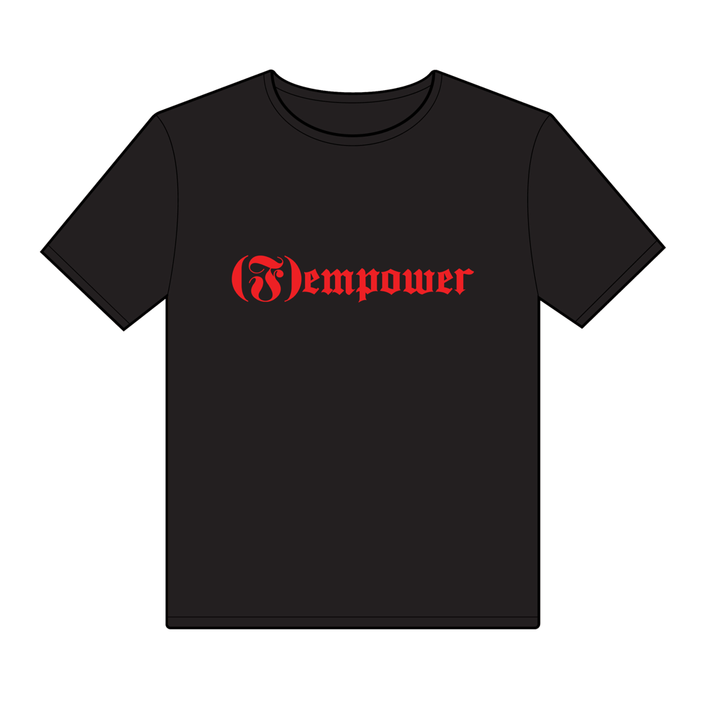 Image of (f)empower logo tee 