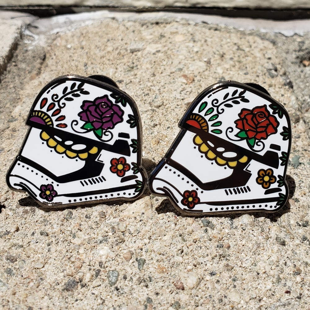 First Order Calavera Enamel Pin