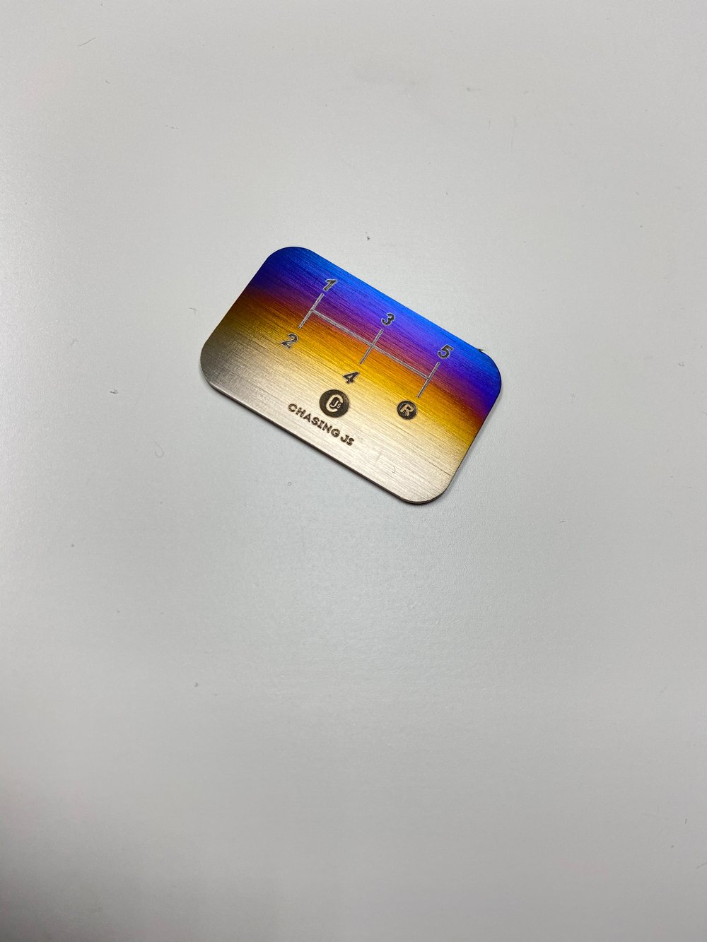 Titanium shift plate pattern
