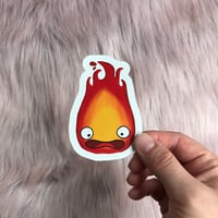 Image 1 of Calcifer Sticker - 3" 