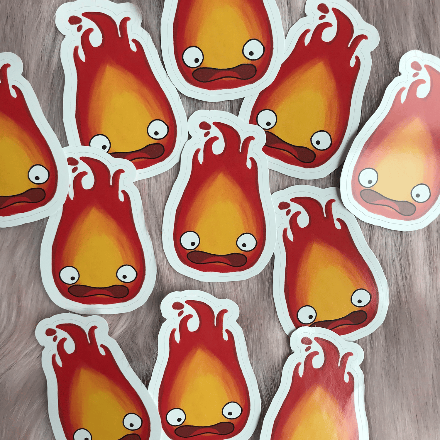 Image of Calcifer Sticker - 3" 