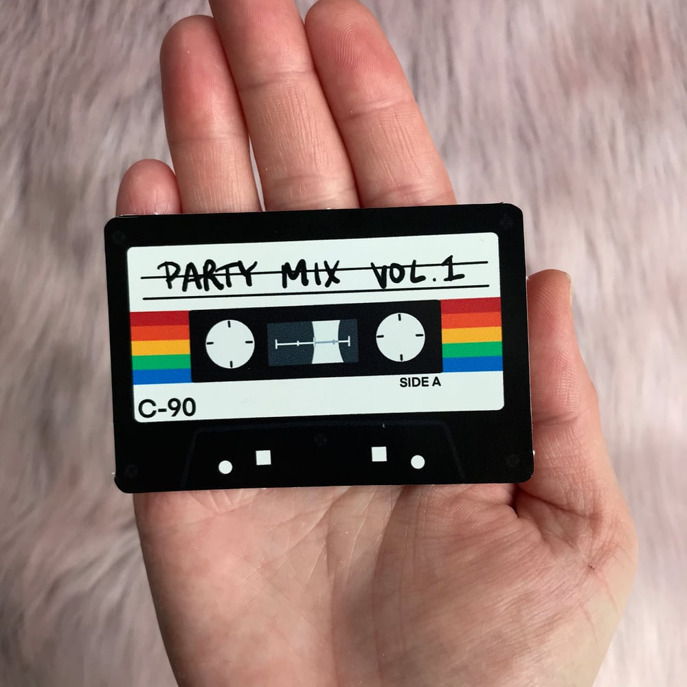 Image of Party Mixtape Sticker - 3" 