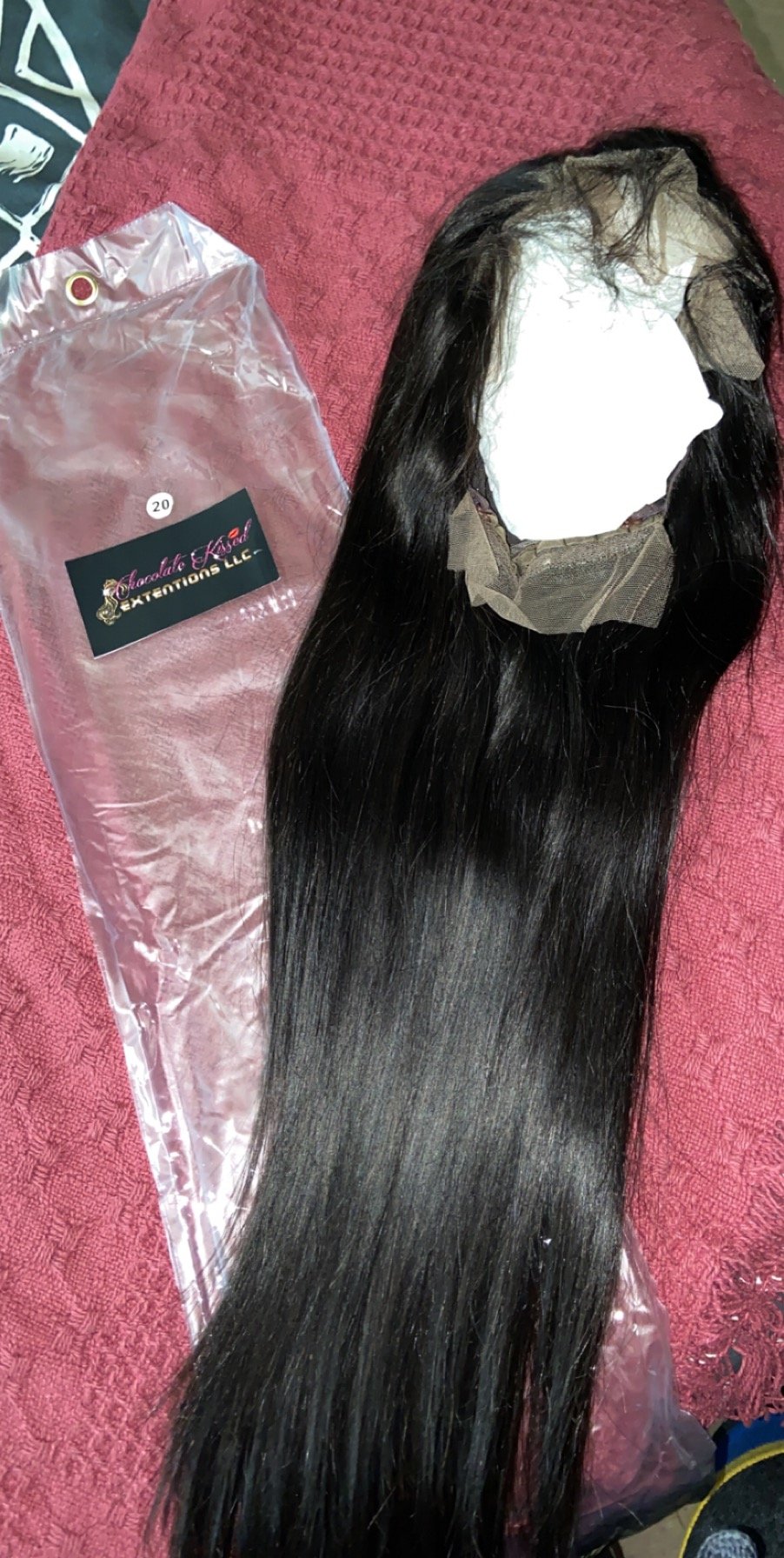 Image of Straight Frontal wig