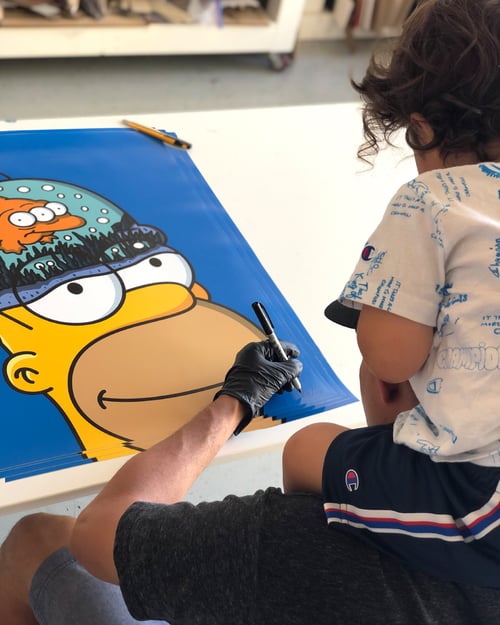 Image of Blinky in the Brain - 27 inch - Poster Print