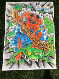 Kintaro vs earth spider 