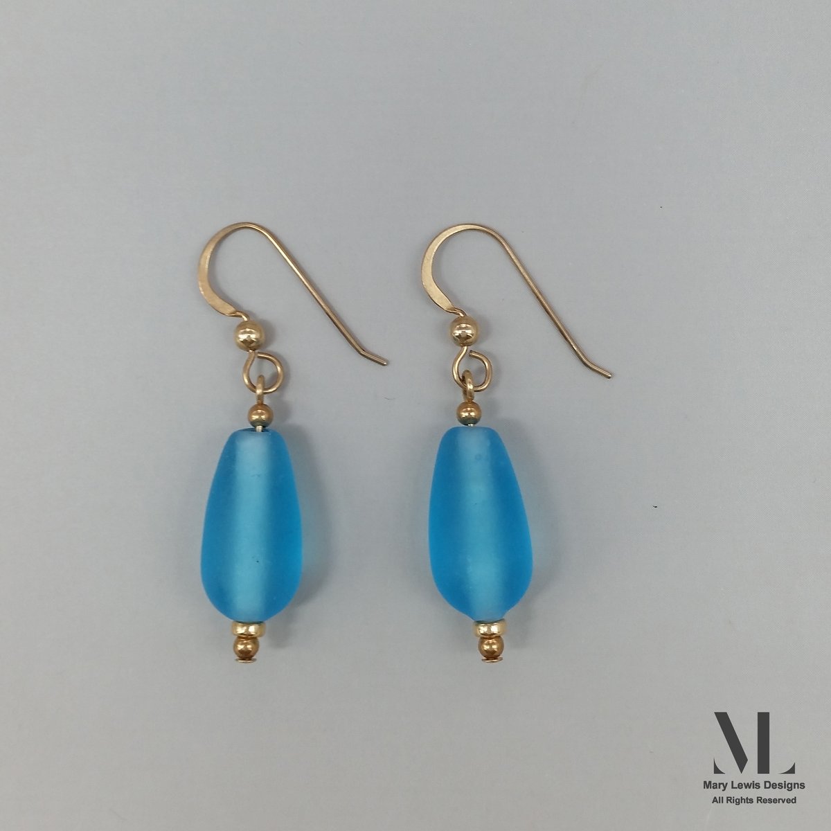 "Wineglass Bay" Earrings