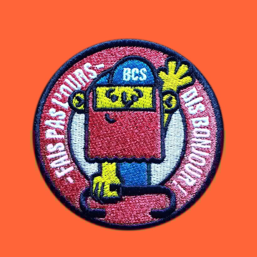 Image of Fais pas l'ours Patch