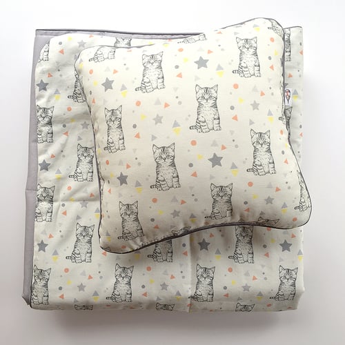 Image of Coussin-doudou en coton -50%