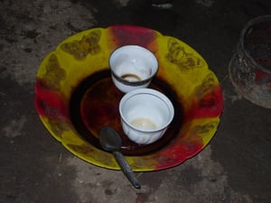 Image of Coffee cups by Ataklti Mulu (print)