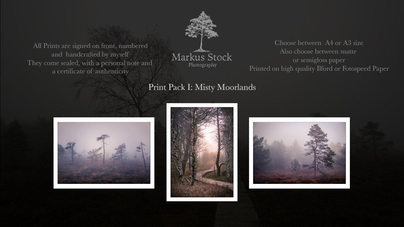 Image of Print Pack 1 - Misty Moorland
