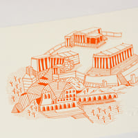 Image 1 of Acropolis - Original Screen Print