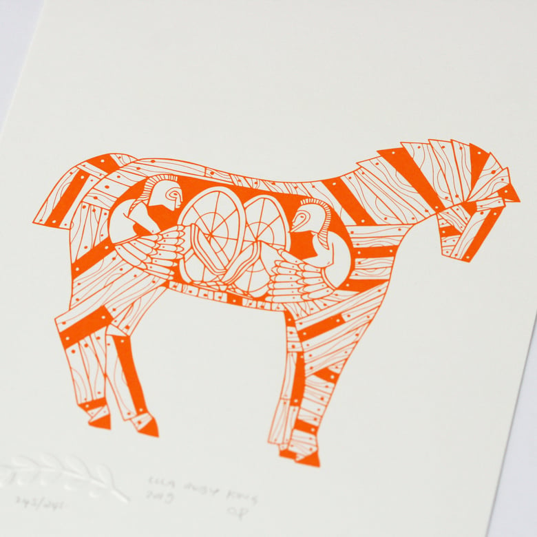 Image of Trojan Horse - Limited Edition Screen Print