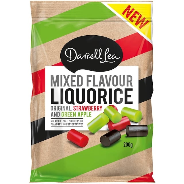 Image of Mixed Flavour Liquorice (200g)
