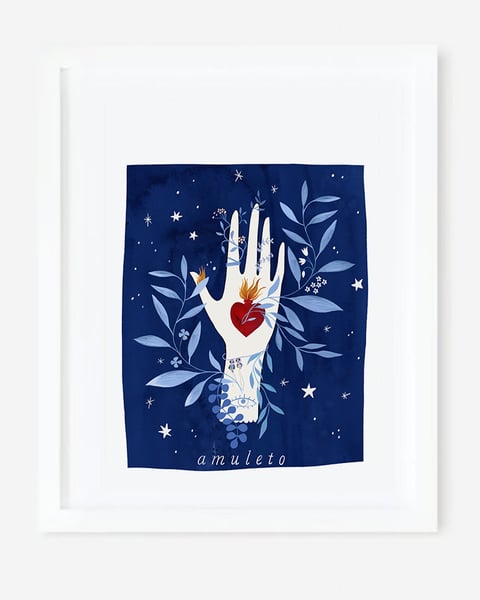 Image of Lámina Amuleto  A4