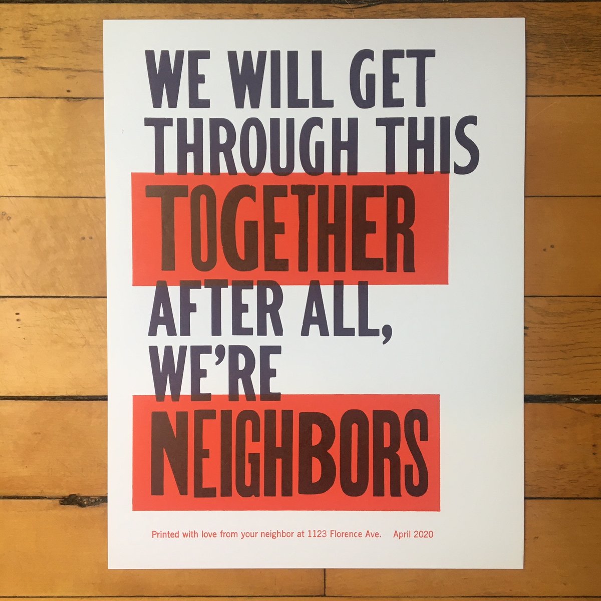 We Re Neighbors Blount Objects