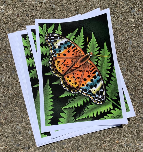 Image of Butterfly Print