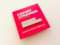 NEW Luxury Stranger cut-out logo enamel pin badge *LIMITED EDITION*