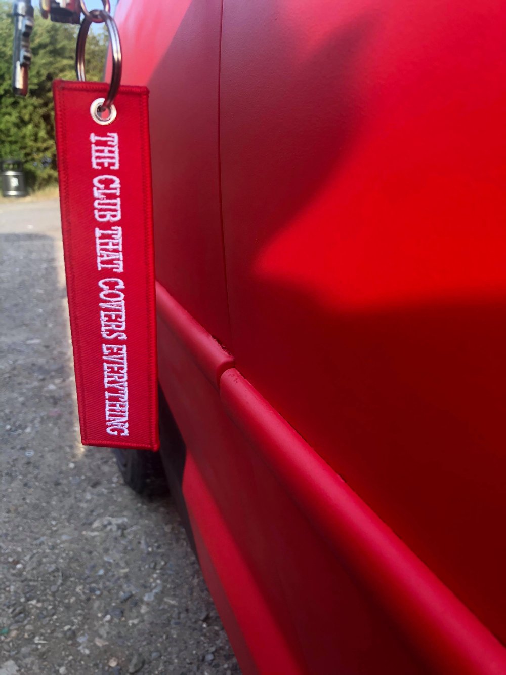 Allmods Flight Tag Red