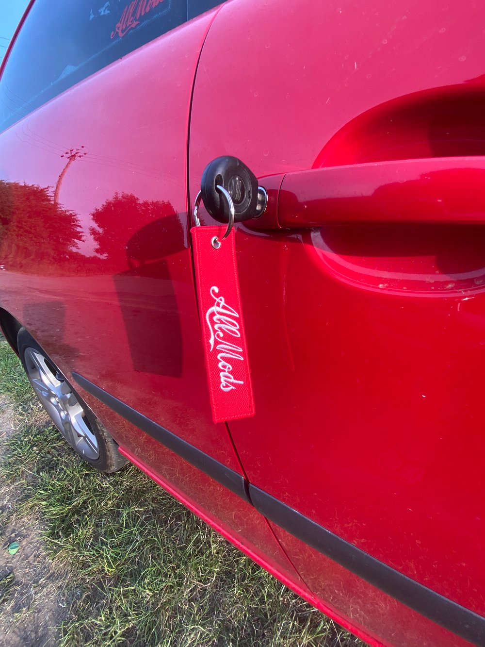 Allmods Flight Tag Red
