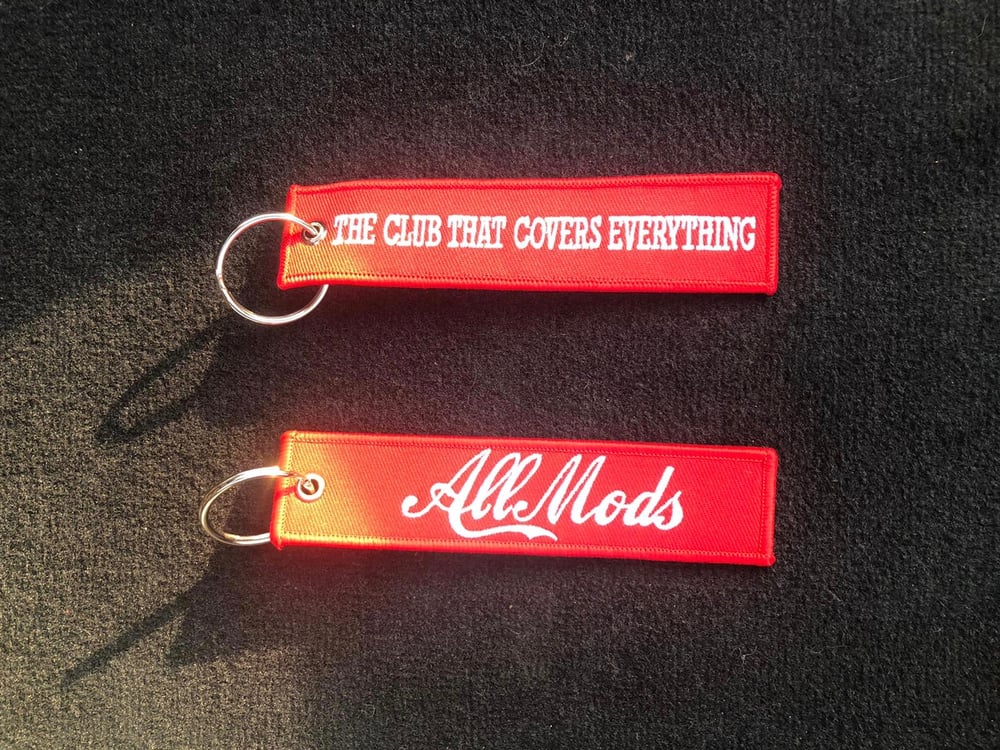 Allmods Flight Tag Red