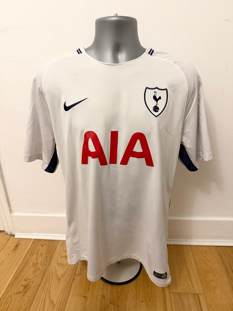 Image of PRE ORDER: Tottenham Hotspur “VERTONGHEN 5” 2017/18 Home Shirt + PL patches (XL)