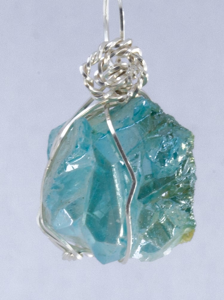 Image of Aura Quartz Drop Pendant