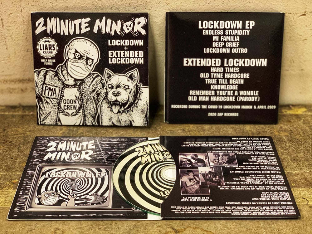 Image of Lockdown and Extended Lockdown EPs on CD
