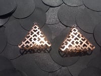 Image 2 of Caged heart earrings