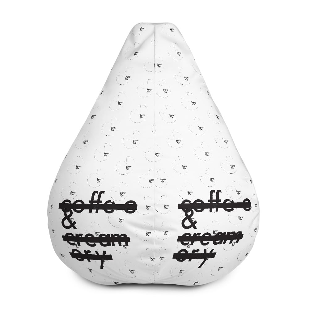 Image of Coffee & Creamery Bean Bag Chair (Cover Only)
