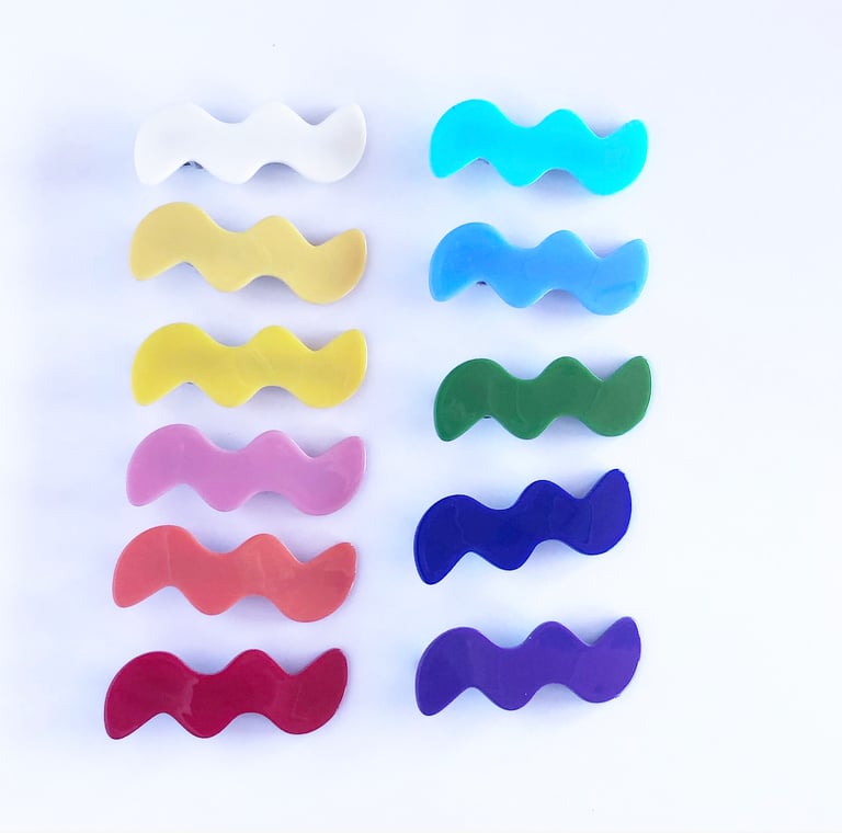 Wavy Clips | Love_Vero_Bows