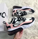 Image of Women's Nike air Max 270 React Casual Shoes customized with Swarovski Crystals.