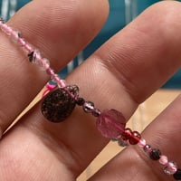 Image 1 of The Black  rutilated quartz bracelet
