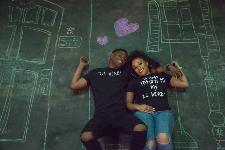 Image of "Lil Work" Couple Shirts