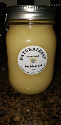 Image 1 of Pineapple Sea Moss Gel 16 oz