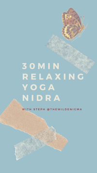 Yoga Nidra Class with Me 