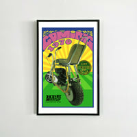 CAT Eliminator Minibike Poster 11" x 17"