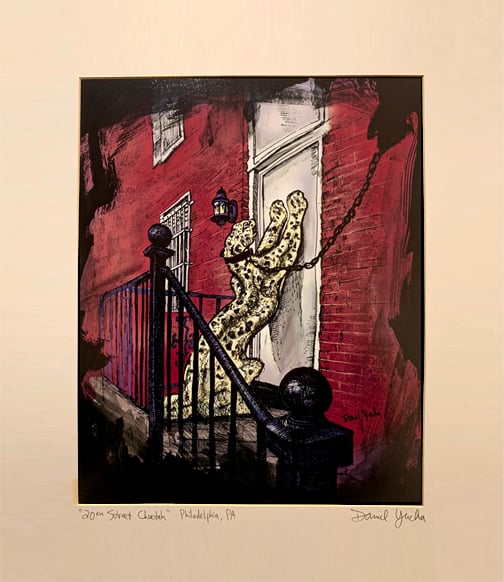 20th Street Cheetah - Philadelphia, PA (Print)