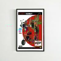 Vintage CAT Mini Bike Poster Eliminator, Slingshot 11" x 17"