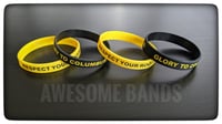 Columbus Crew SC MLS silicone wristband set