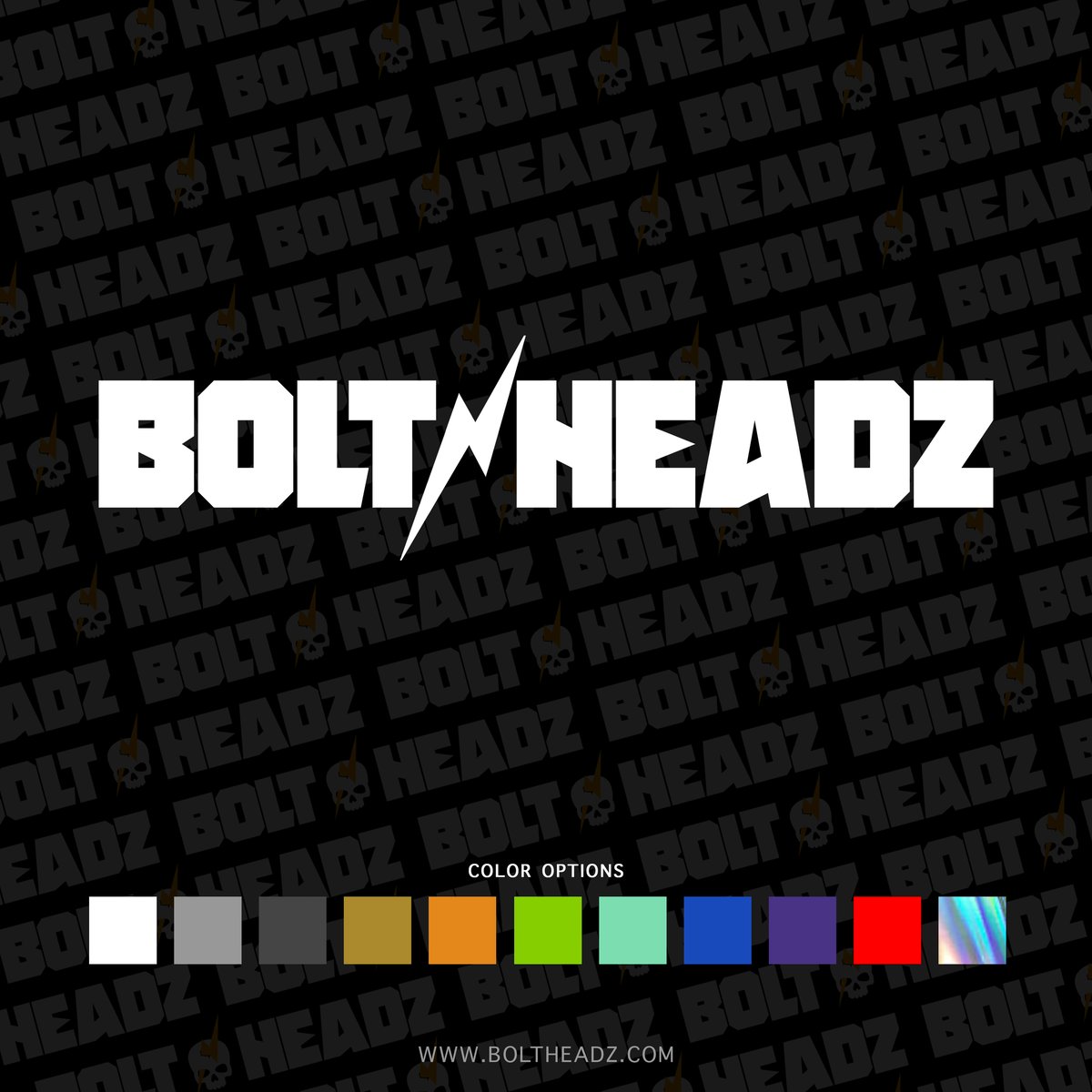 Bolt Headz Decal