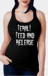 Feral Kitty Racer Back Tank Top
