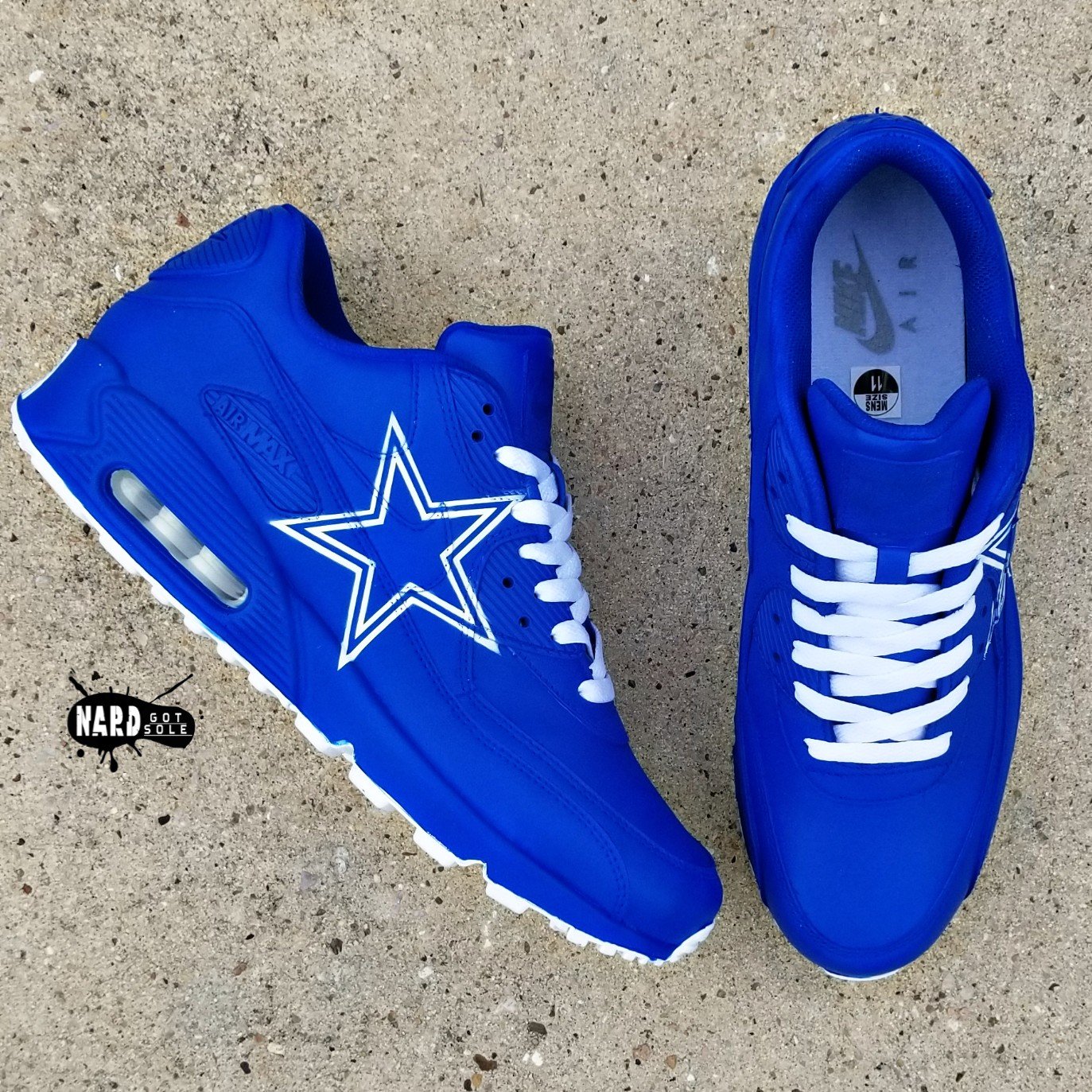 Dallas Cowboys Nfl Chunky Sneakers Max Soul Shoes Sport Gift For Fans -  Banantees