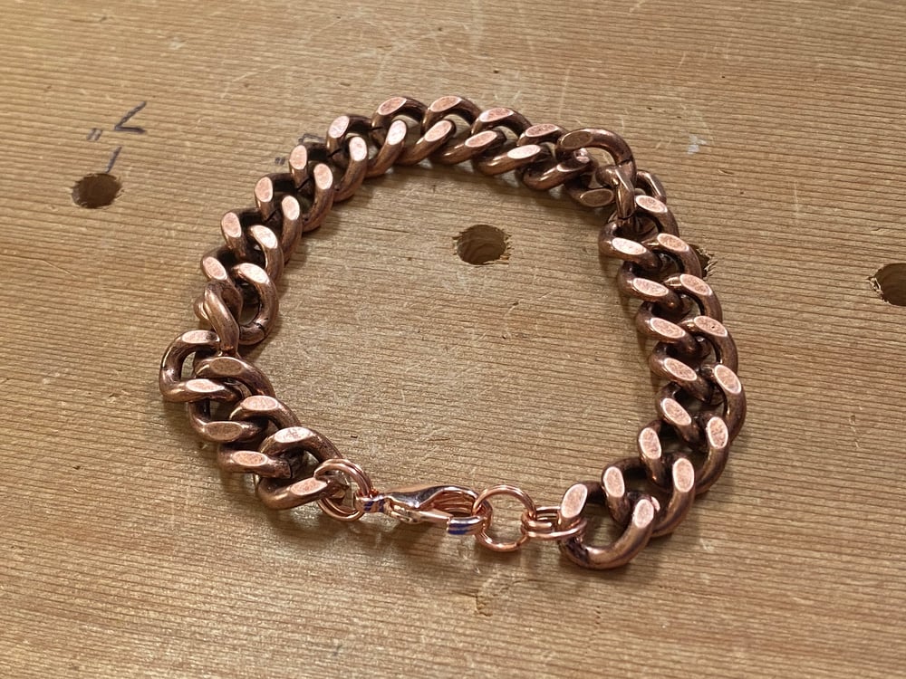 Copper Chain Bracelet