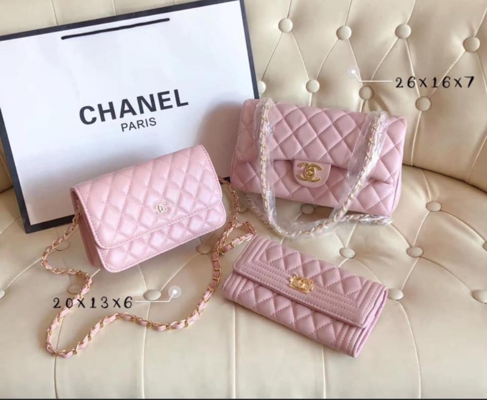 Image of Pink Blush Chanel Bags