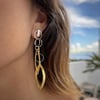 Bi-colour Earrings