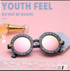 Love is blind sunglasses / rounded sunglasses 
