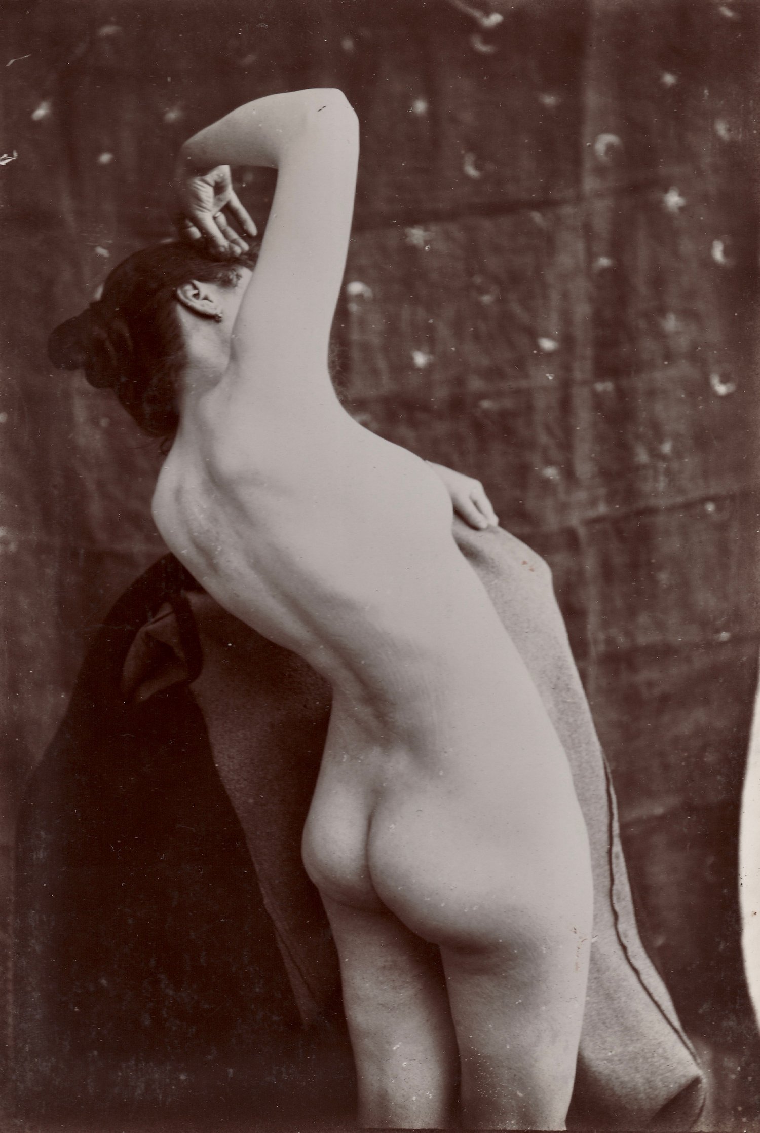Image of Painter's study of a female nude, ca. 1890
