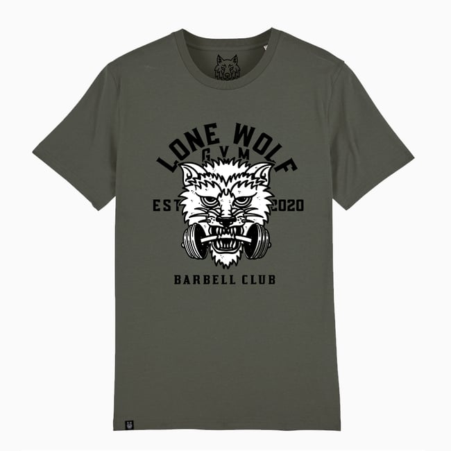 Lone Wolf Gym Quarantine T-Shirt Organic Cotton