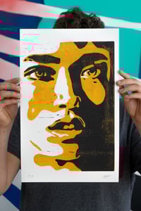 untitled 2020 Linocut 2 colors