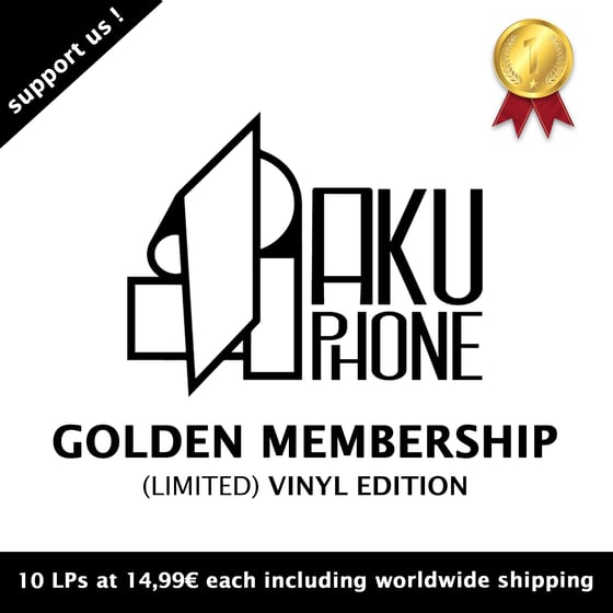Image of 🥇 Golden Membership (10 Vinyls)